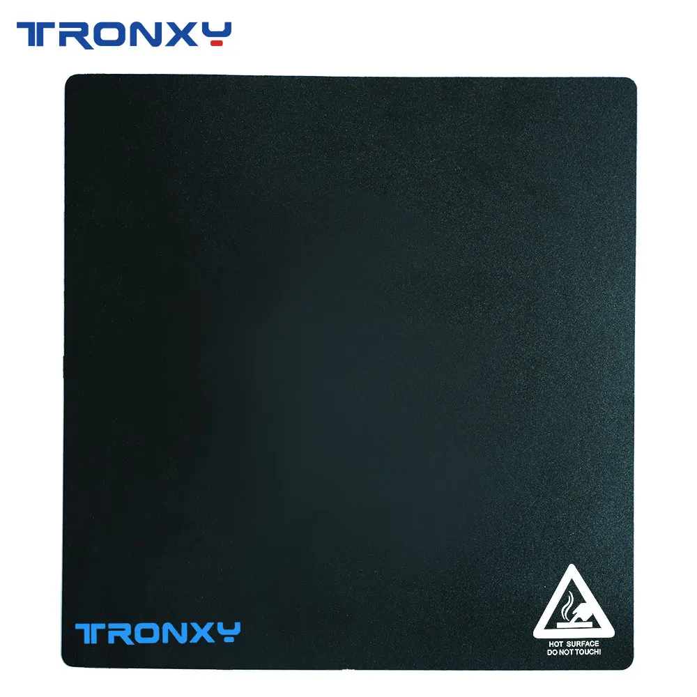 Tronxy черная Маскировочная Лента 3d принтер heatbed стикер очаг лента 220*200 мм 330*330 255*255