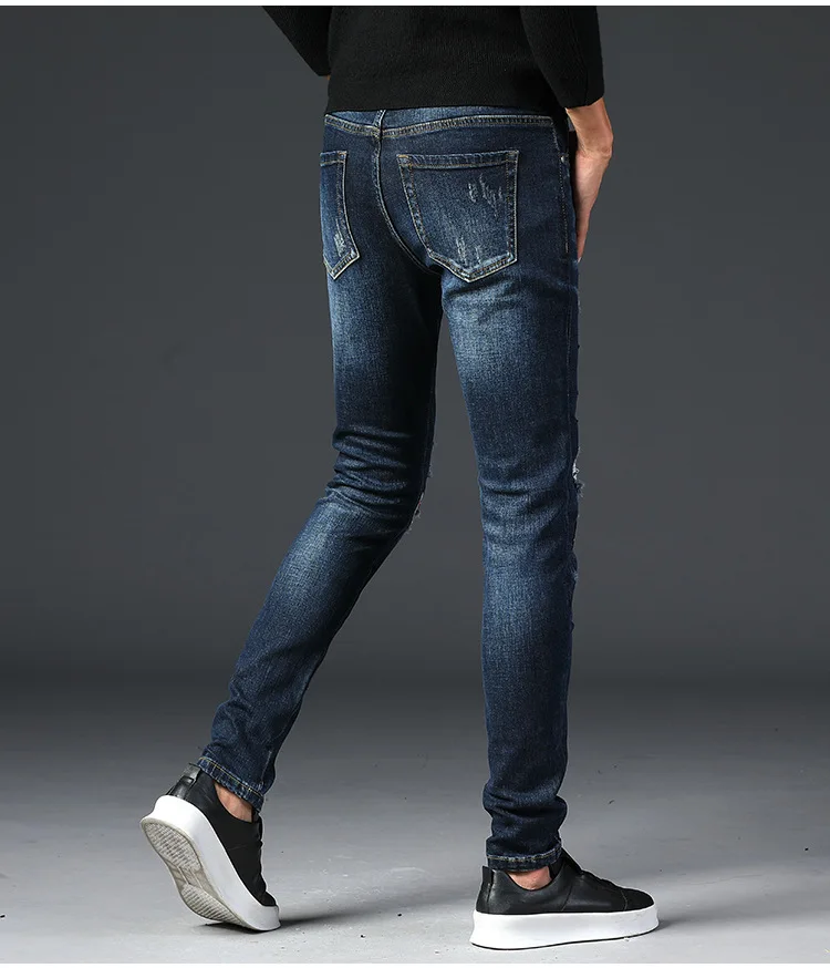 Blue Men Embroidery Jeans Fantastic Patterns Quality Brand Slim Elastic Comfortable Hiphop Pants Multiple Styles Trousers
Blue Men Embroidery Jeans Fantastic Patterns Quality Brand Slim Elastic Comfortable Hiphop Pants Multiple Styles Trousers