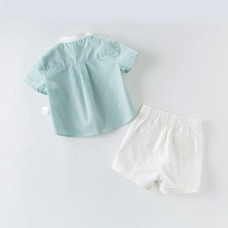 DB13346 dave bella летние комплекты модной одежды для маленьких мальчиков повседневные