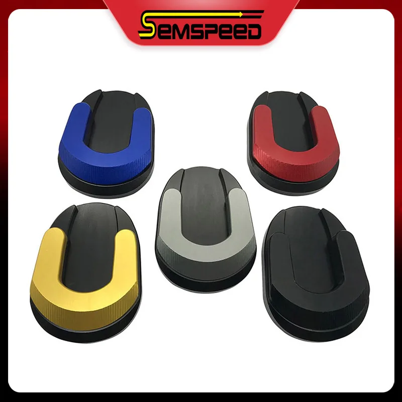 Semspeed CNC Подножка для мотоцикла боковая подставка пластина увеличения расширения