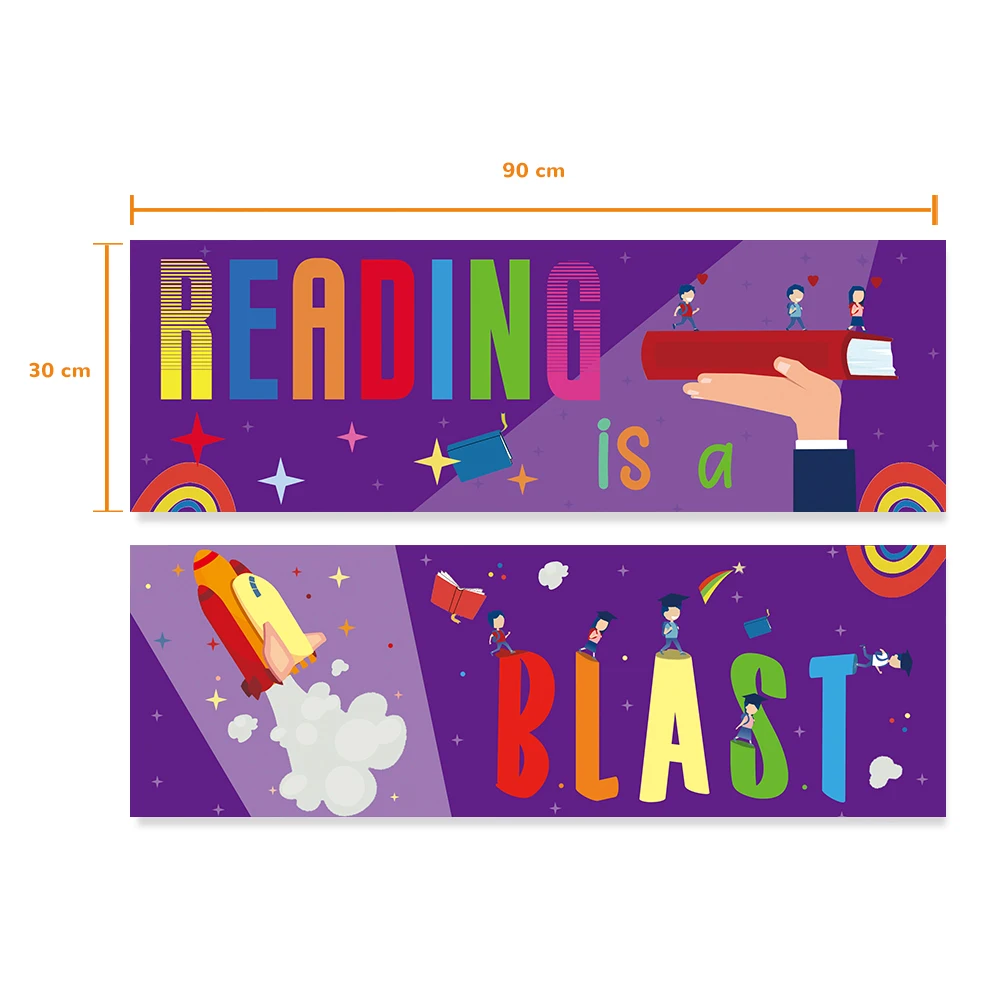 Reading is a Blast Cartoon Classroom Decoration Painting Poster Inspiration Growth Mindset Empathy Teacher Student Art Print
Reading is a Blast Cartoon Classroom Decoration Painting Poster Inspiration Growth Mindset Empathy Teacher Student Art Print
