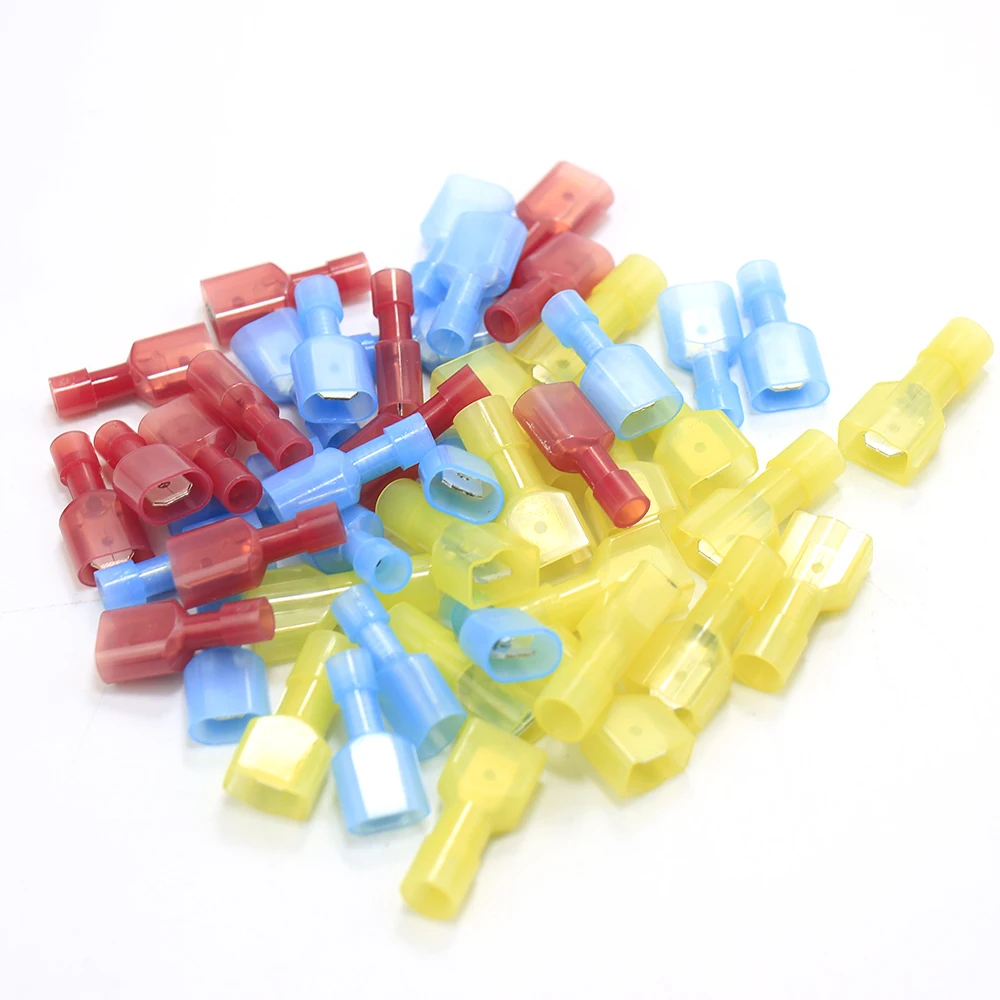 Brass Nylon Male Female Insulated Crimp Terminal Electric Electrical Wire Connector Kit Tool 80PCS
Brass Nylon Male Female Insulated Crimp Terminal Electric Electrical Wire Connector Kit Tool 80PCS