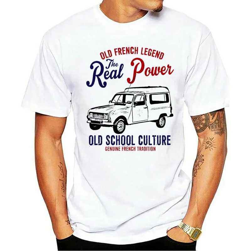 2021 Fashion Cotton T-shirt VINTAGE FRENCH CAR RENAULT 4 FOURGONNETTE - NEW Brand Jeans Print Classic Quality High 
2021 Fashion Cotton T-shirt VINTAGE FRENCH CAR RENAULT 4 FOURGONNETTE - NEW Brand Jeans Print Classic Quality High