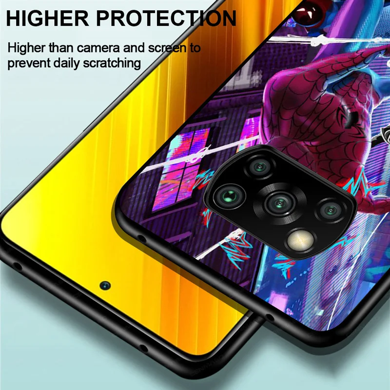 Marvel Avengers Super Hero Spider Man For Xiaomi Poco C3 M3 M2 X3 NFC X2 F3 F2 F1 Mi A3 A2 Lite Pro Soft TPU Silicone Phone Case
Marvel Avengers Super Hero Spider Man For Xiaomi Poco C3 M3 M2 X3 NFC X2 F3 F2 F1 Mi A3 A2 Lite Pro Soft TPU Silicone Phone Case