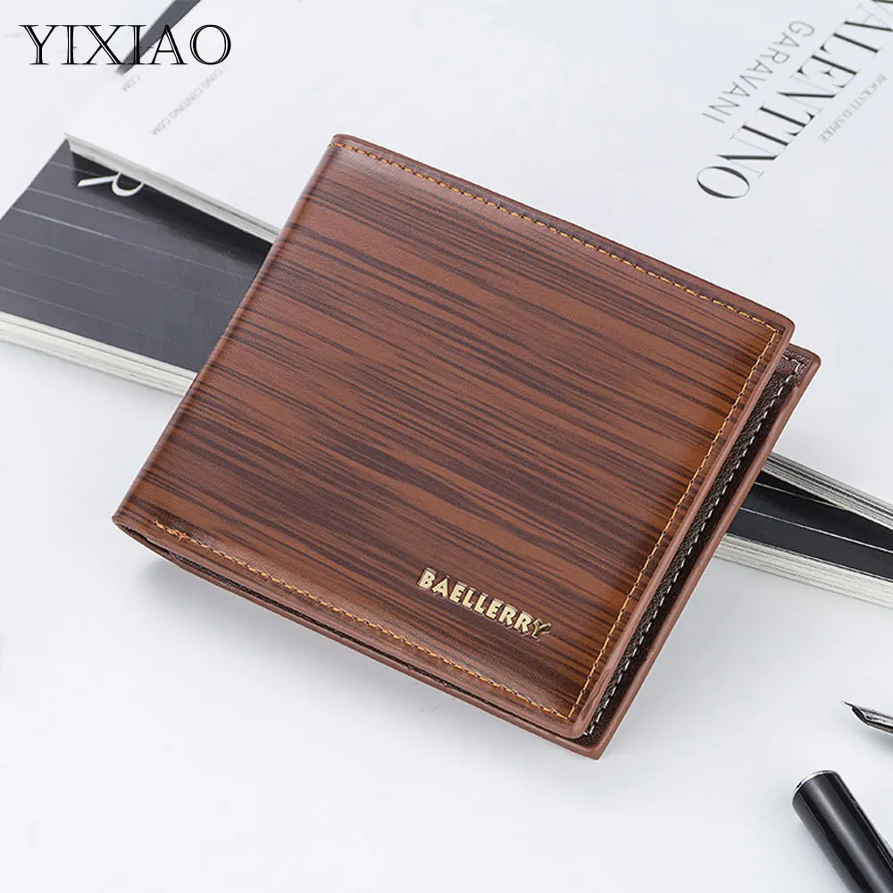 YIXIAO Vintage Men Leather Wallet Brand Luxury Short Money Clip Male Fashion Coin Purse Business Card Holder New Casual Wallet
YIXIAO Vintage Men Leather Wallet Brand Luxury Short Money Clip Male Fashion Coin Purse Business Card Holder New Casual Wallet