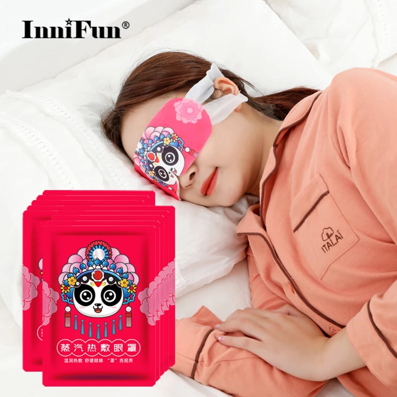 10Pcs Eye Spa Steam Sleep Mask Hot Compress Sleeping Mask Eyeshade Eye Masks Relieve Fatigue For Traveling Household Health Care
10Pcs Eye Spa Steam Sleep Mask Hot Compress Sleeping Mask Eyeshade Eye Masks Relieve Fatigue For Traveling Household Health Care