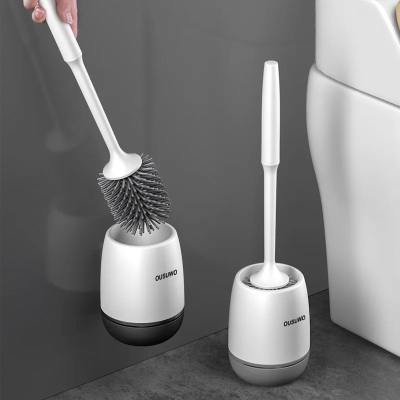 Silicone Head Toilet Brush Bathroom Wall-Mounted Cleaning Brush Household All-Round Cleaning Toilet Brush Bathroom Accessories
Silicone Head Toilet Brush Bathroom Wall-Mounted Cleaning Brush Household All-Round Cleaning Toilet Brush Bathroom Accessories