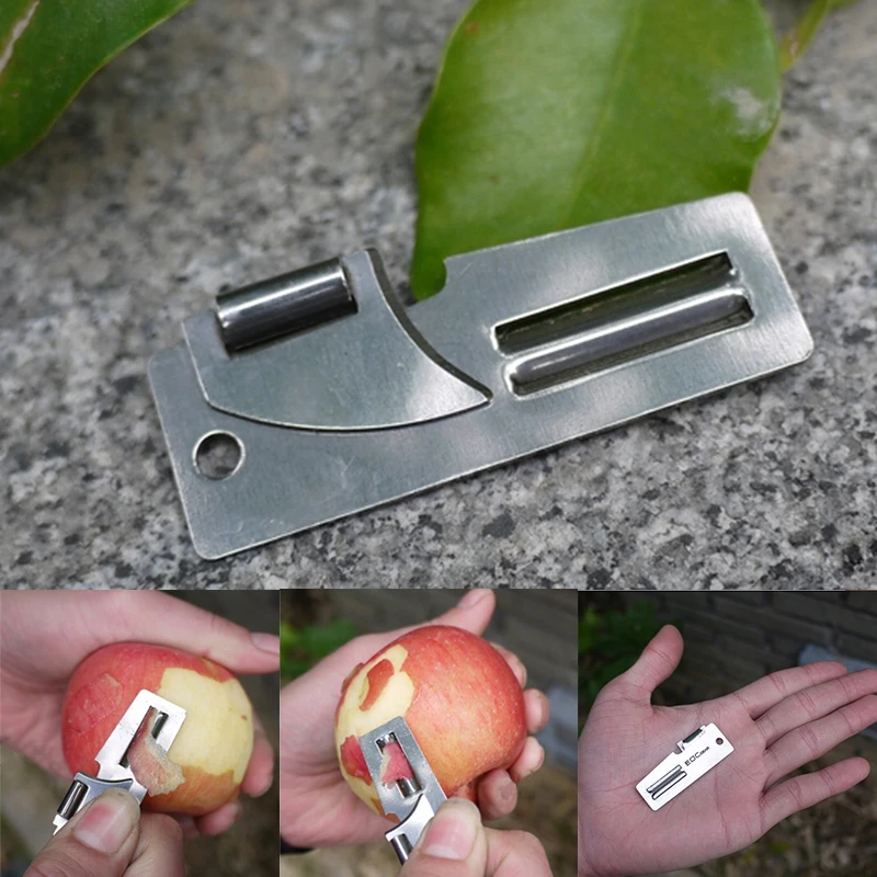 Hot 1Pc High Quality Double Peeler Steel 2 in 1 EDC Pocket Multi Tool Outdoor Opener
Hot 1Pc High Quality Double Peeler Steel 2 in 1 EDC Pocket Multi Tool Outdoor Opener