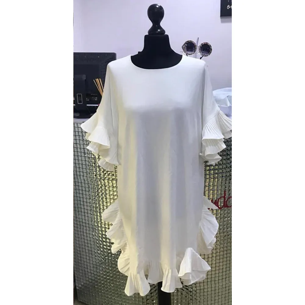 xxxl 4color soloyo new summer dress Women's sexy solid color pleated irregular dress short skirt
xxxl 4color soloyo new summer dress Women's sexy solid color pleated irregular dress short skirt