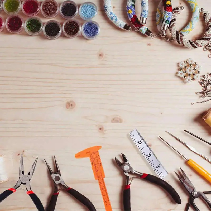 19Pcs Jewelry Making Tools Kit with Zipper Storage Case for Jewelry Crafting and Jewelry Repair
19Pcs Jewelry Making Tools Kit with Zipper Storage Case for Jewelry Crafting and Jewelry Repair