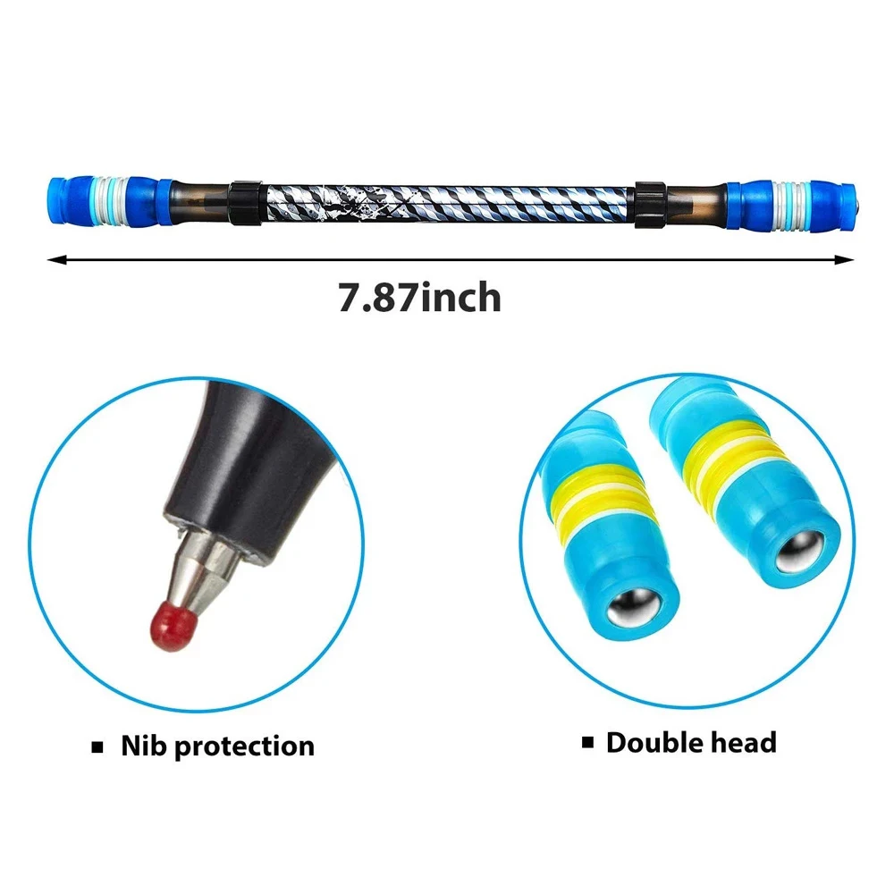 Funny Rotating Pen Spinning Gaming Pen for Kids Students Writing Toy Pens Kawaii Ballpoint Pen Cute Stationery School Supplies
Funny Rotating Pen Spinning Gaming Pen for Kids Students Writing Toy Pens Kawaii Ballpoint Pen Cute Stationery School Supplies