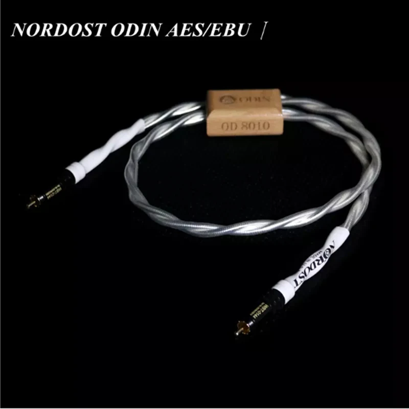 Кабель аудиосигнала NORDOST ODIN, 75 Ом, цифровой коаксиальный кабель RCA, сигнальный кабель AES/EBU
Кабель аудиосигнала NORDOST ODIN, 75 Ом, цифровой коаксиальный кабель RCA, сигнальный кабель AES/EBU