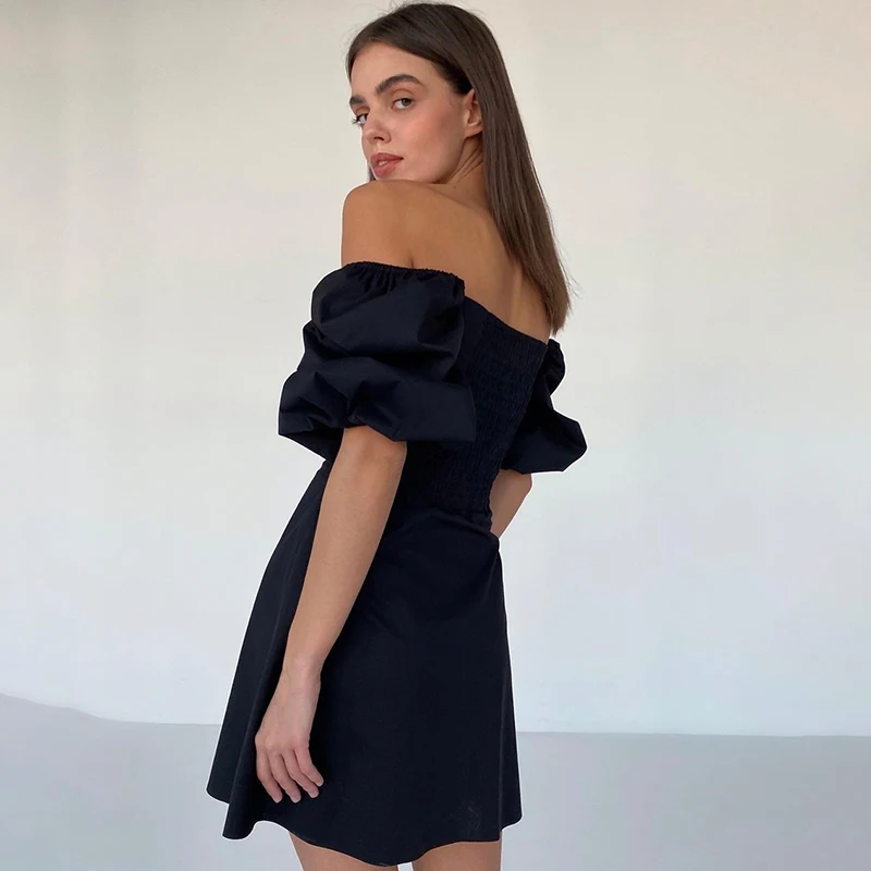 IAMSURE Slim Split A-Line Summer Dress Vintage Square Collar Half Puff Sleeve Mini Dresses For Women 2021 Elegant Fashion Ladies
IAMSURE Slim Split A-Line Summer Dress Vintage Square Collar Half Puff Sleeve Mini Dresses For Women 2021 Elegant Fashion Ladies