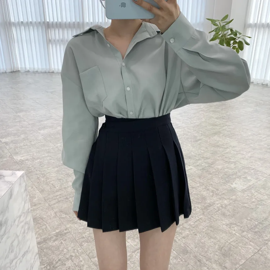 Women Blouses Shirts Spring Summer 2021 New Soild Oversize Korean Elegant Office Lady Fashionable Wild Tops Female
Women Blouses Shirts Spring Summer 2021 New Soild Oversize Korean Elegant Office Lady Fashionable Wild Tops Female