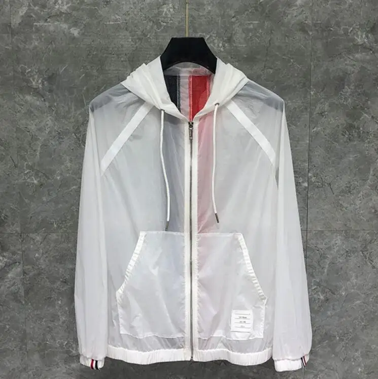 Brand 2021 TB Fashion Jacket Men Quick Dry Sunscreen Clothing Uv Sun Protection Sports Coats Thin Casual Hooded Skin Windbreaker
Brand 2021 TB Fashion Jacket Men Quick Dry Sunscreen Clothing Uv Sun Protection Sports Coats Thin Casual Hooded Skin Windbreaker