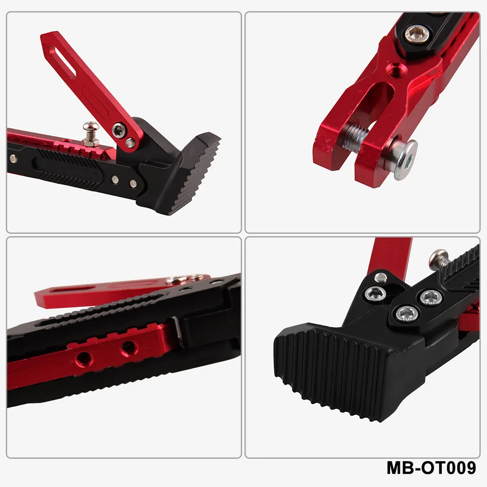 Universal Motorcycle Accessories Adjustable Kickstand Foot Side Stand 
Universal Motorcycle Accessories Adjustable Kickstand Foot Side Stand