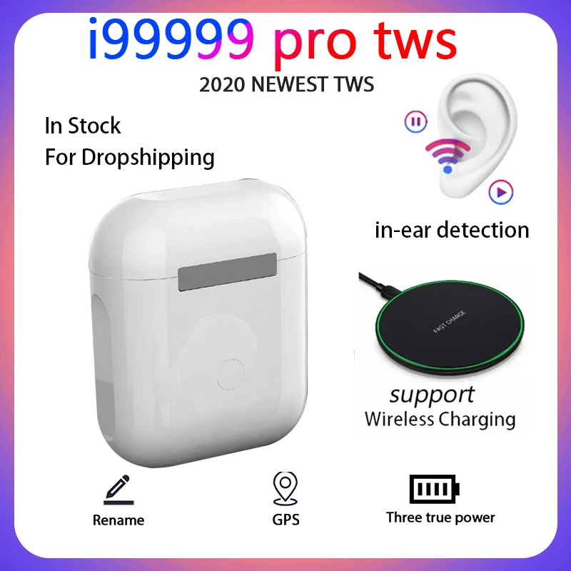 Original i99999 Pro TWS Blutooth Earphones In-Ear Wireless Headsets Stereo Headphones Earbuds Fone De Ouvido bluetooth Elair
Original i99999 Pro TWS Blutooth Earphones In-Ear Wireless Headsets Stereo Headphones Earbuds Fone De Ouvido bluetooth Elair