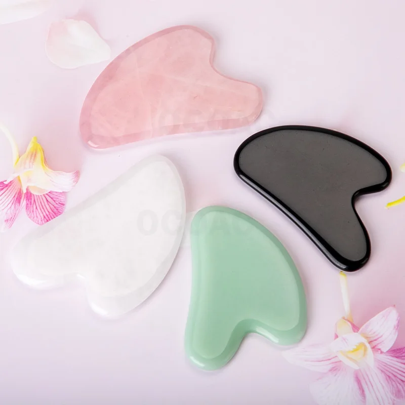 Natural Rose Jade Roller Face Massage Gua Sha Board Crystal Stone Jade Massager Body Facial Eye Scraping Acupuncture Face Lift
Natural Rose Jade Roller Face Massage Gua Sha Board Crystal Stone Jade Massager Body Facial Eye Scraping Acupuncture Face Lift