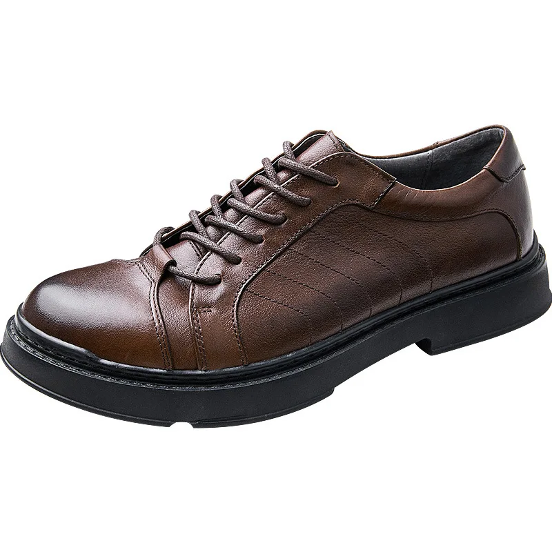 Leisure Shoes Breathable Sneaker Fashion Boots Men Casual Shoes Spring Autumn Winter British Retro Men Shoes All-match Cowhide
Leisure Shoes Breathable Sneaker Fashion Boots Men Casual Shoes Spring Autumn Winter British Retro Men Shoes All-match Cowhide