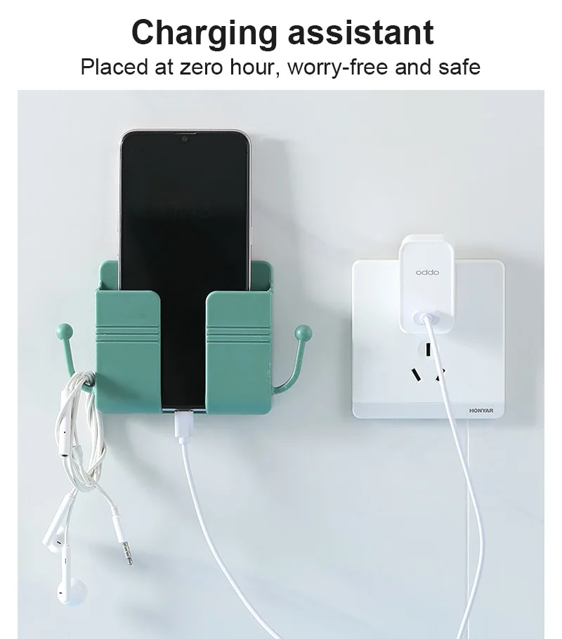 Wall Mount Mobile Phone Storage Box With Hooks Remote Control Holder Charging Keys Bracket Organizer For Kitchen Home Accessory
Wall Mount Mobile Phone Storage Box With Hooks Remote Control Holder Charging Keys Bracket Organizer For Kitchen Home Accessory