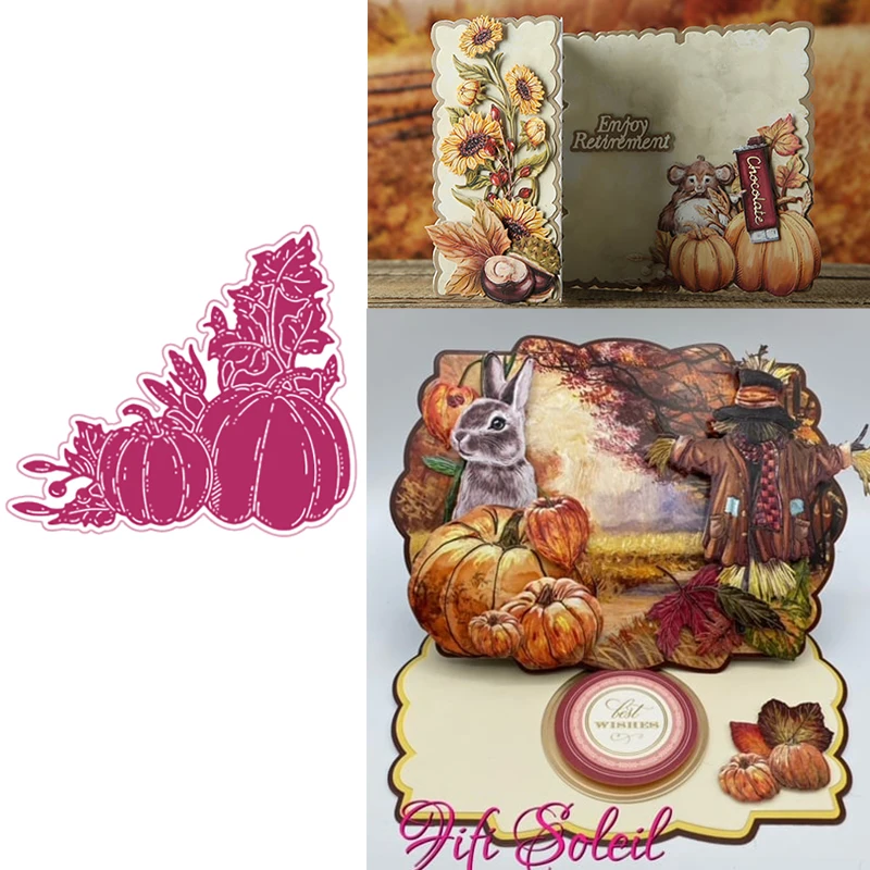 2021 New Pumpkin Corner Cutting Dies Scrapbook Diary Decoration Stencil Embossing Template Stamps Diy Greeting Card Handmade
2021 New Pumpkin Corner Cutting Dies Scrapbook Diary Decoration Stencil Embossing Template Stamps Diy Greeting Card Handmade