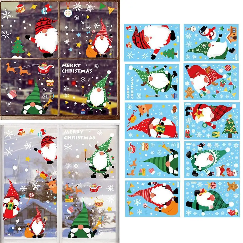 1PC Colorful Christmas Window Glass Wall Sticker Santa Claus Decoration Sticker New Year Home Shop Art Decoration
1PC Colorful Christmas Window Glass Wall Sticker Santa Claus Decoration Sticker New Year Home Shop Art Decoration