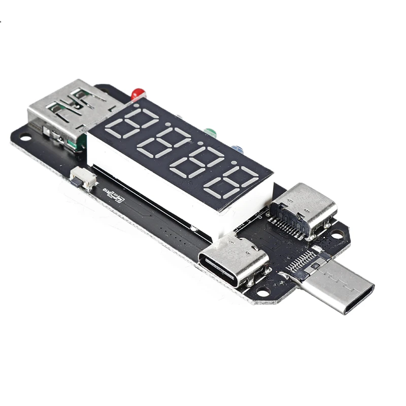 XY-WPDT USB Charging Trigger Charger Voltmeter Ammeter 5V/9V/12V/15V/20V/PPS PD2.0 PD3.0 Type-C USB Decoy Device for PD Charger
XY-WPDT USB Charging Trigger Charger Voltmeter Ammeter 5V/9V/12V/15V/20V/PPS PD2.0 PD3.0 Type-C USB Decoy Device for PD Charger