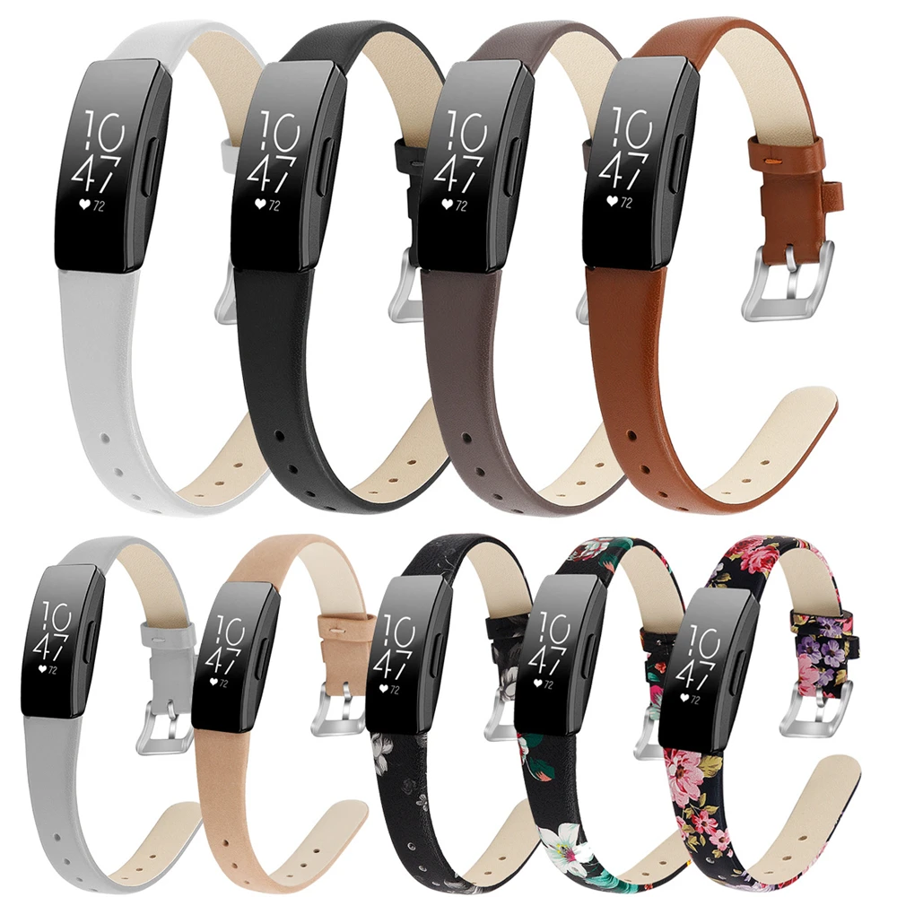 Leather Watch Bands For Fitbit Inspire Strap Soft Printed Leather Wristband Bracelet For Fitbit Inspire/ Inspire HR Wrist Strap
Leather Watch Bands For Fitbit Inspire Strap Soft Printed Leather Wristband Bracelet For Fitbit Inspire/ Inspire HR Wrist Strap