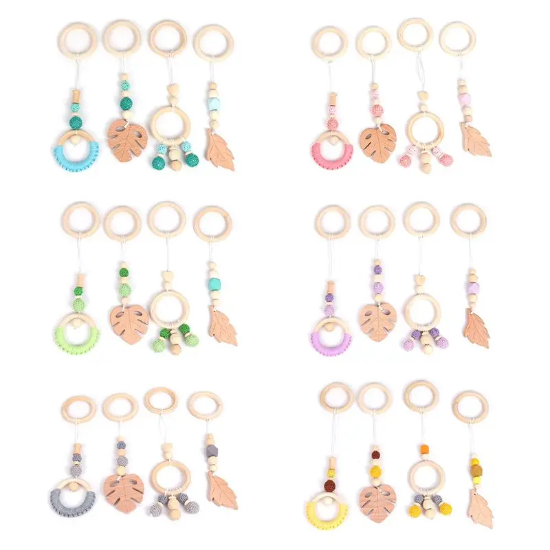4Pcs/Set Baby Nordic Gym Frame Hanging Pendants Wooden Ring Teether Molar Gifts F3ME
4Pcs/Set Baby Nordic Gym Frame Hanging Pendants Wooden Ring Teether Molar Gifts F3ME