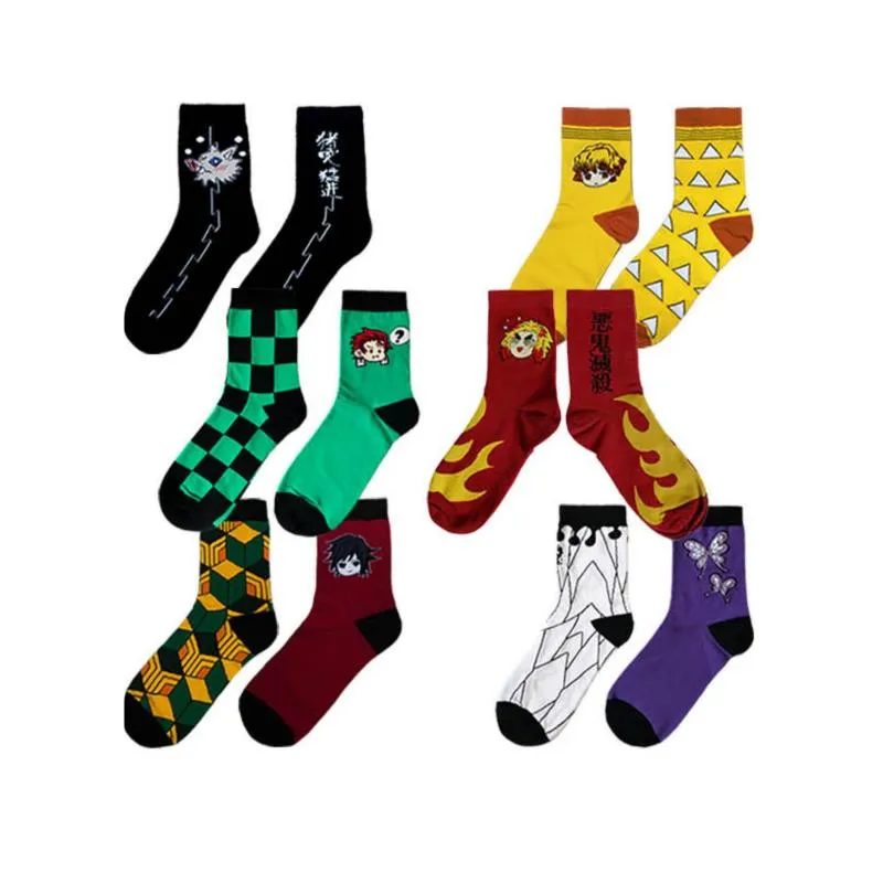 New Demon Slayer Kimetsu no Yaiba Kamado Tanjirou Cosplay Prop Socks Tomioka Giyuu Kochou Shinobu Cotton Ankle Socks Stockings
New Demon Slayer Kimetsu no Yaiba Kamado Tanjirou Cosplay Prop Socks Tomioka Giyuu Kochou Shinobu Cotton Ankle Socks Stockings