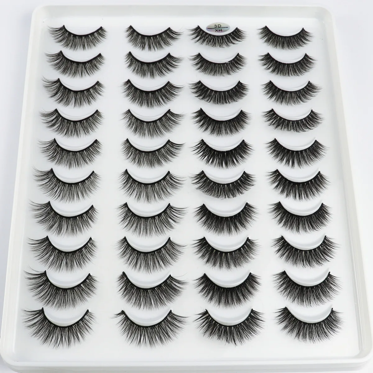 20 pairs Faux mink lashes, natural false eyelashes, fluffy 3D lashes, dramatic curling eyelash extension makeup
20 pairs Faux mink lashes, natural false eyelashes, fluffy 3D lashes, dramatic curling eyelash extension makeup