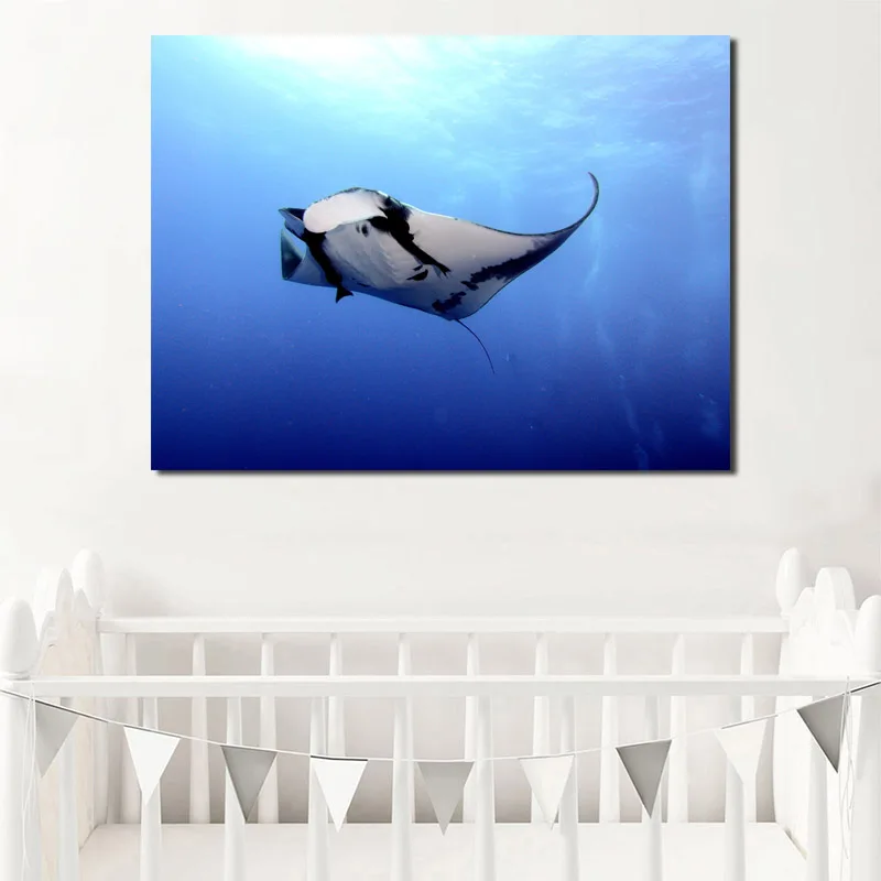 Ocean Animal Ray Canvas Posters Prints Wall Art Painting Decorative Picture Modern Living Room Kids Room Home Decoration Artwork
Ocean Animal Ray Canvas Posters Prints Wall Art Painting Decorative Picture Modern Living Room Kids Room Home Decoration Artwork