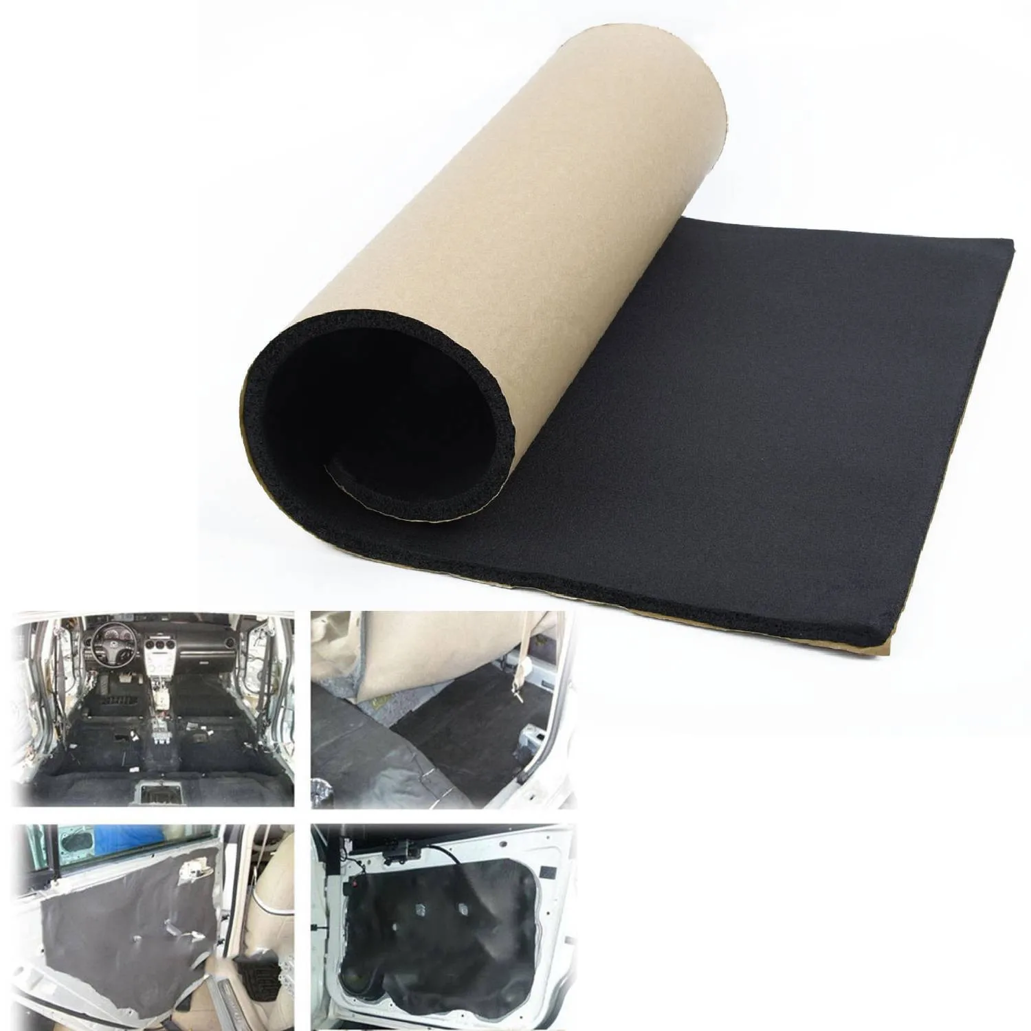 1PC Car Van Sound Proofing Deadening Insulation Foam Car Truck Firewall Heat Sound Deadener Insulation Mat Black 30cm*50cm*6mm
1PC Car Van Sound Proofing Deadening Insulation Foam Car Truck Firewall Heat Sound Deadener Insulation Mat Black 30cm*50cm*6mm