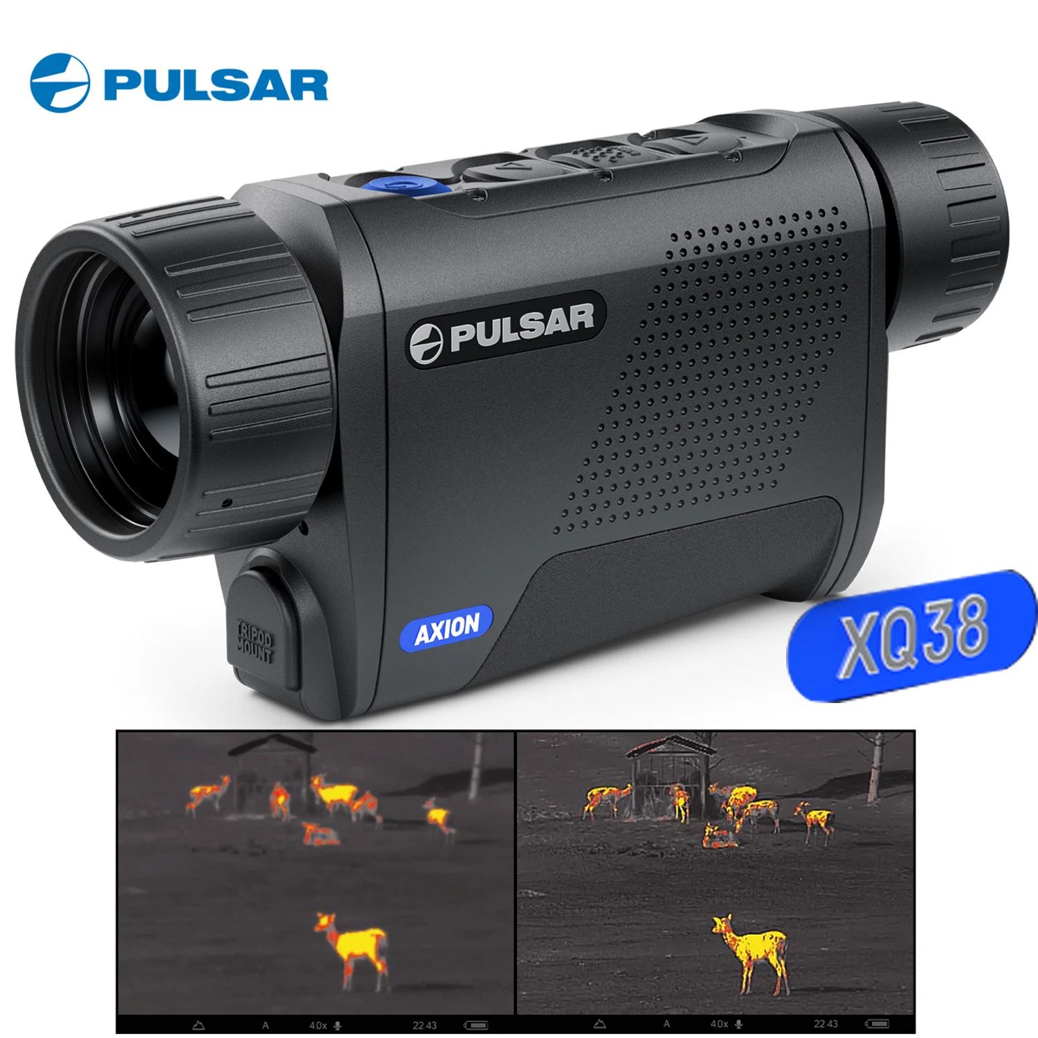 

PULSAR AXION XQ38 Thermal Imaging Scopes Hunting Optics Night Vision Device Monocular Infrared Camera 77427 Patrol Imager
