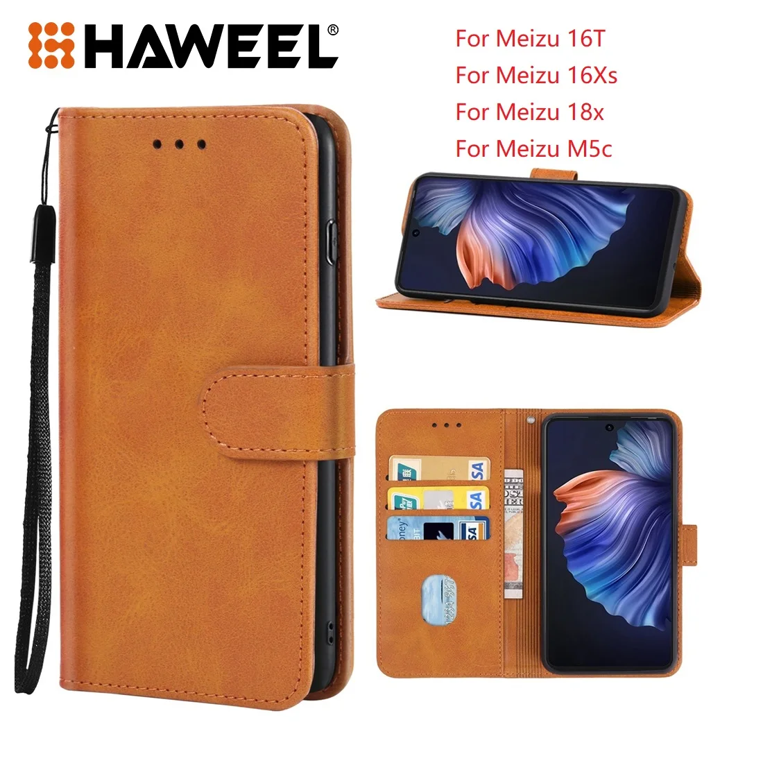 Кожаный чехол-книжка HAWEEL для Meizu 16T/Meizu16Xs/Meizu 18x, держатель для карт, противоударный чехол для Meizu M5c
Кожаный чехол-книжка HAWEEL для Meizu 16T/Meizu16Xs/Meizu 18x, держатель для карт, противоударный чехол для Meizu M5c