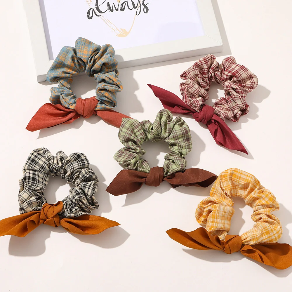 Girls Rabbit Ear Ponytail Elastic Band Hair Rope Accessories Scrunchies Retro French Style
Girls Rabbit Ear Ponytail Elastic Band Hair Rope Accessories Scrunchies Retro French Style
