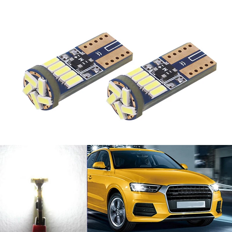 BOAOSI 2X Canbus светодиодный T10 W5W просвет парковка светильник Клин для AUDI A2 A3 8L 8P A4 B5 B6 A6