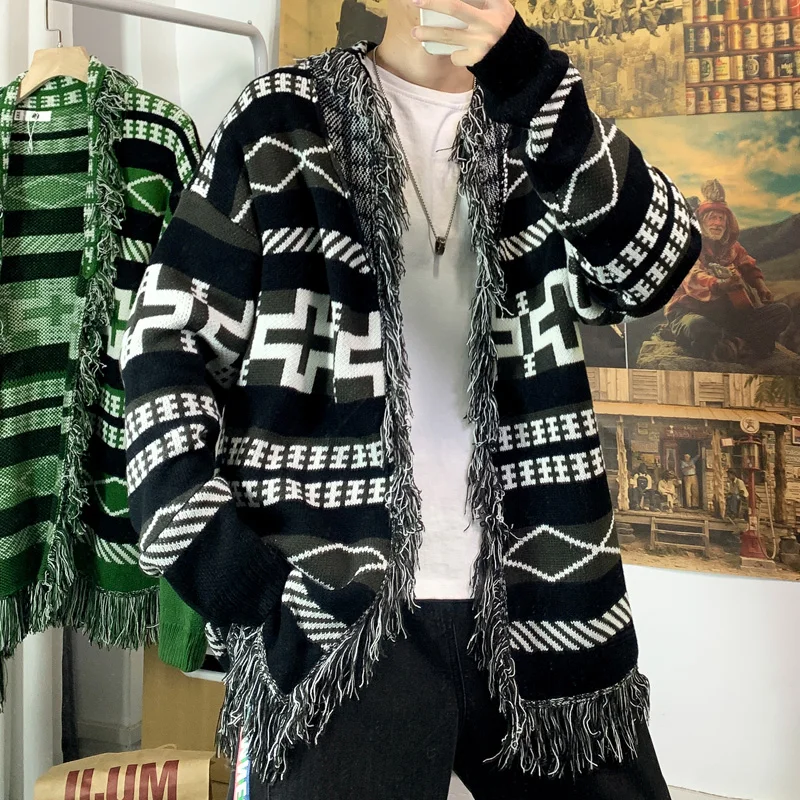 Sweater Cardigan Men Mid Length Hooded Cardigans Spring Autumn Mens Clothes Lightweight Knit Jacket Plus Size Sweaters Knitwear
Sweater Cardigan Men Mid Length Hooded Cardigans Spring Autumn Mens Clothes Lightweight Knit Jacket Plus Size Sweaters Knitwear