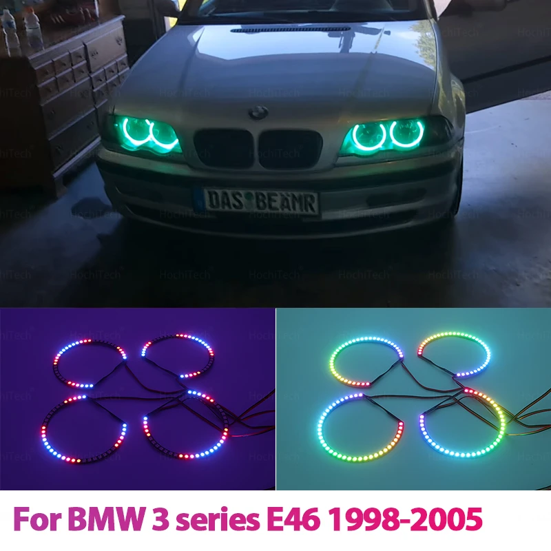 Цветной 316i 318i 320d высококачественный последовательный поток для BMW E46 1998-2005 RGBW хлопок светодиодный ангельские глазки вращающийся Динамический свет
Цветной 316i 318i 320d высококачественный последовательный поток для BMW E46 1998-2005 RGBW хлопок светодиодный ангельские глазки вращающийся Динамический свет
