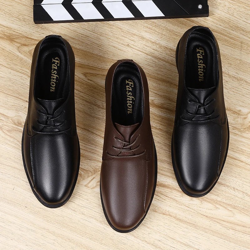 Spring and autumn men's casual leather shoes soft leather soft sole driving large size 37-46 casual leather shoes for men
Spring and autumn men's casual leather shoes soft leather soft sole driving large size 37-46 casual leather shoes for men