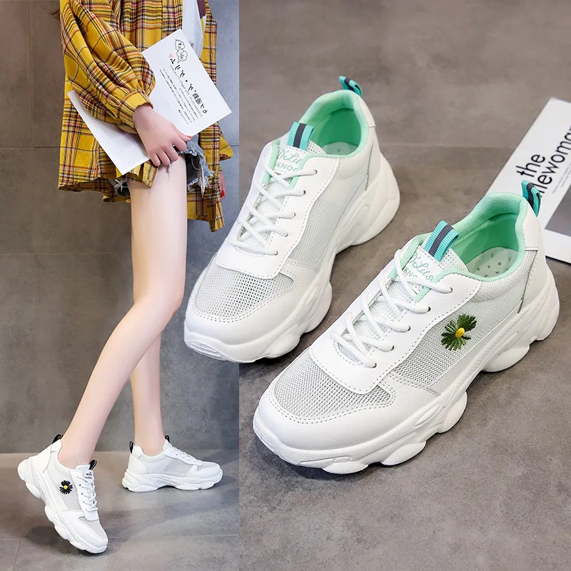 2020 New Women Shoes Chunky Sneakers for Women White Small Daisies Shoes Casual Fashion Shoes Platform Basketball Shoes NVX179
2020 New Women Shoes Chunky Sneakers for Women White Small Daisies Shoes Casual Fashion Shoes Platform Basketball Shoes NVX179