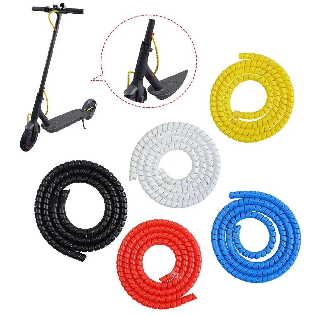 Brake Line Cable Cover Spiral Protective Tube For XiaoMi M365 / PRO Electric Kick Scooter Organizer Pipe Protection Wire Wrap
Brake Line Cable Cover Spiral Protective Tube For XiaoMi M365 / PRO Electric Kick Scooter Organizer Pipe Protection Wire Wrap
