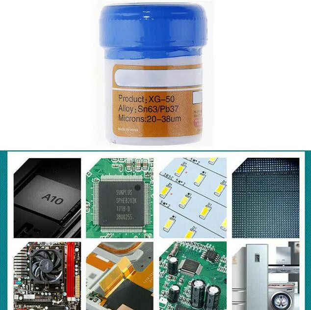 1pc Solder Paste Low Melt Low Temperature Sn42/Bi58 For Micro Soldering XG-50 Solder Pastes BGA Planting Tin For Computers
1pc Solder Paste Low Melt Low Temperature Sn42/Bi58 For Micro Soldering XG-50 Solder Pastes BGA Planting Tin For Computers