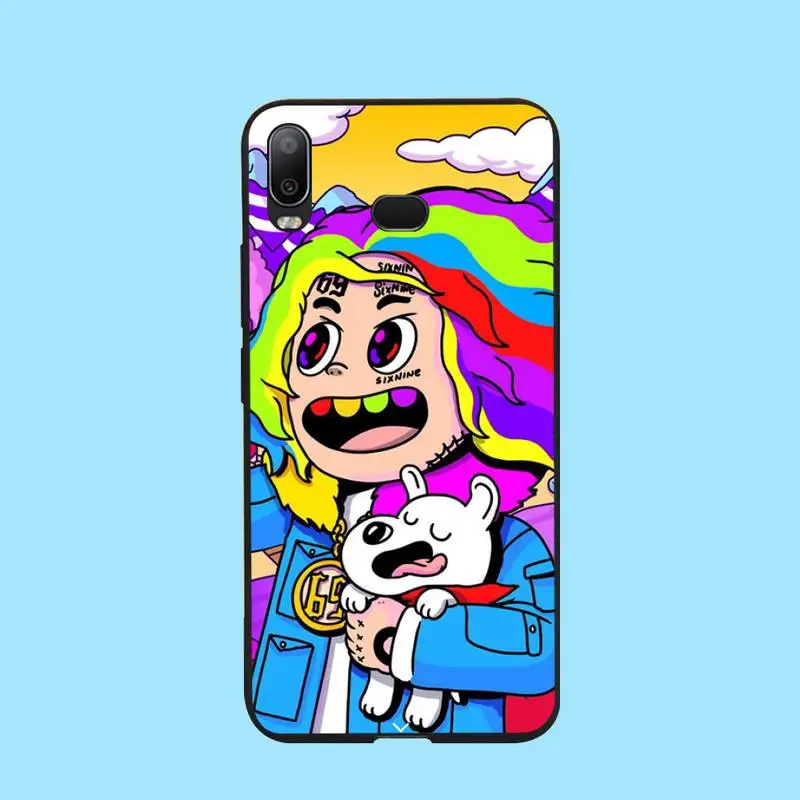 PENGHUWAN Tekashi69 6ix9ine Tekashi 69 Phone Case For Samsung A10 A20 A30 A40 A50 A70 A71 A51 A6 A8 2018 | Мобильные телефоны и