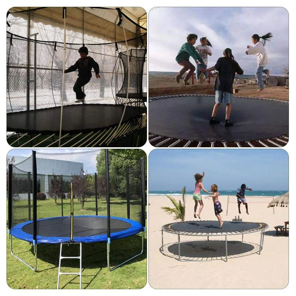 Tarpoline Sheet Jumping Sheet Trampoline Round Frames Perfect Bounce Water-Resistant UV Resistant Black For Circular Trampoline
Tarpoline Sheet Jumping Sheet Trampoline Round Frames Perfect Bounce Water-Resistant UV Resistant Black For Circular Trampoline