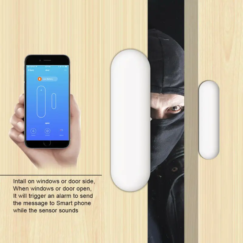 PYMH WIFI Smart Door Window Sensor Kit Wireless Remote Control For Home Security Burglar Alarm Secure System 2019 
PYMH WIFI Smart Door Window Sensor Kit Wireless Remote Control For Home Security Burglar Alarm Secure System 2019