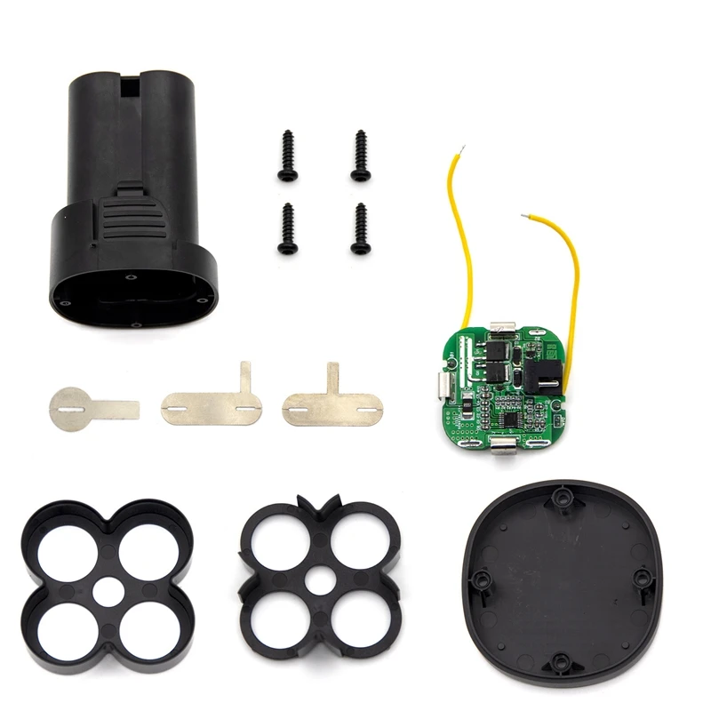Power Tools Plastic Battery Case With Circuit Board (No Battery Cell )For MAKITA 14.4V 16.8V 18V 4-Cell Battery
Power Tools Plastic Battery Case With Circuit Board (No Battery Cell )For MAKITA 14.4V 16.8V 18V 4-Cell Battery