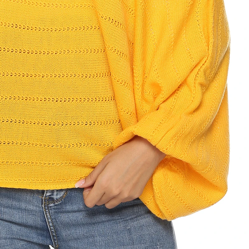 Women's Autumn Winter Knit Top Sexy Off-the-shoulder Strapless Bat Sleeve Top 
Women's Autumn Winter Knit Top Sexy Off-the-shoulder Strapless Bat Sleeve Top