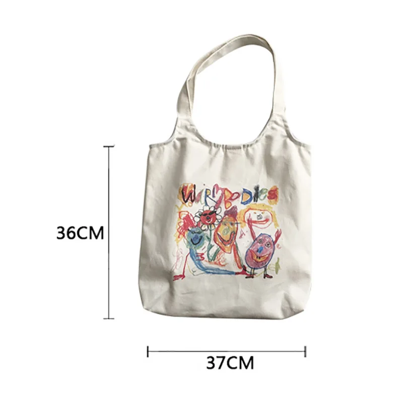 Ladies New Literature Cartoon Canvas Shoulder Bag Ladies Student New Cotton Shopping Bag Fashion Cotton Eco Shopping Bag
Ladies New Literature Cartoon Canvas Shoulder Bag Ladies Student New Cotton Shopping Bag Fashion Cotton Eco Shopping Bag