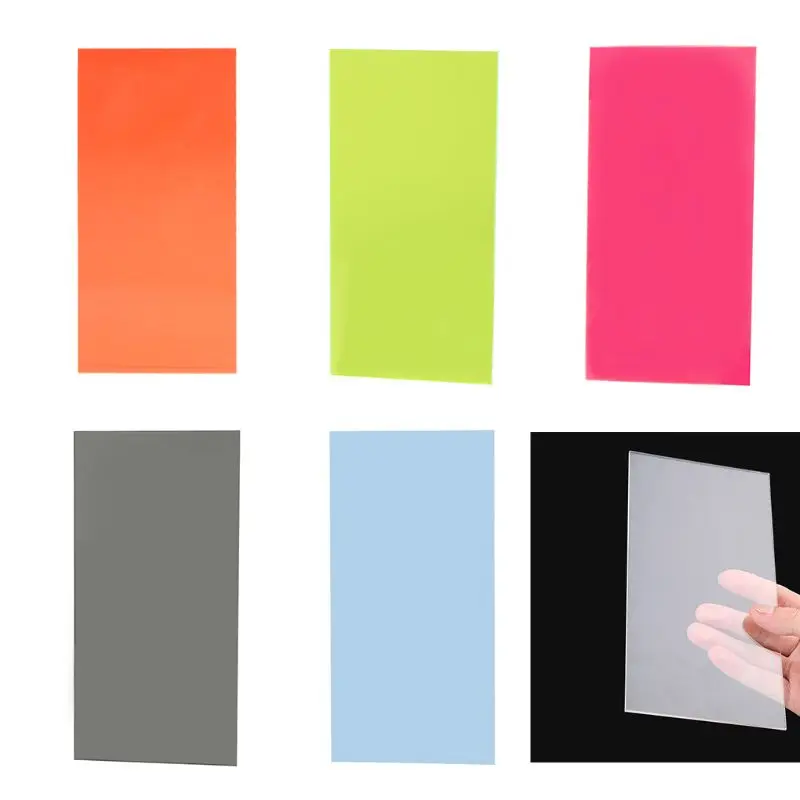10×20cm Board Colored Acrylic Sheet Creative DIY Toy Accessories Model Making Tools
10×20cm Board Colored Acrylic Sheet Creative DIY Toy Accessories Model Making Tools